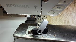 #Bernina B790 Plus. Einen USB Stick mit Stickdateien erstellen 