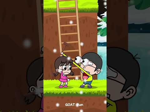 ALWAYS WORK TOGETHER! Shizuka and Nobita vs Jaian and Suneo
