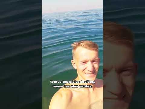 Regarde ça avant de te baigner à la mer morte