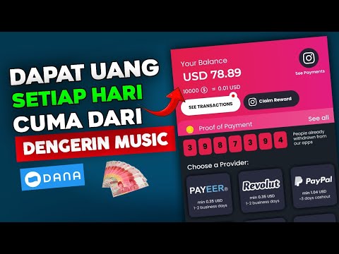 Dapat Uang 🤑 - Cuma Dari Dengerin Music - Cara Menghasilkan Uang Dari Internet