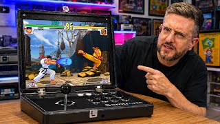 Testei o ARCADE PORTÁTIL que CABE NA MOCHILA. Vale a pena comprar? Samtronic Arcade