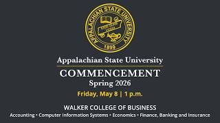 App State Spring 2026 Commencement | College of Business, part two