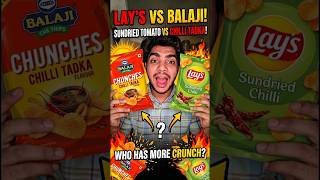 Lays vs Balaji: The ULTIMATE CRUNCH Test! #shorts