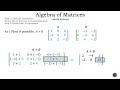Adding and Subtracting Matrices Explained