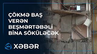 Bina sakinlərinə yeni tikiləcək kompleksdə mənzil veriləcək