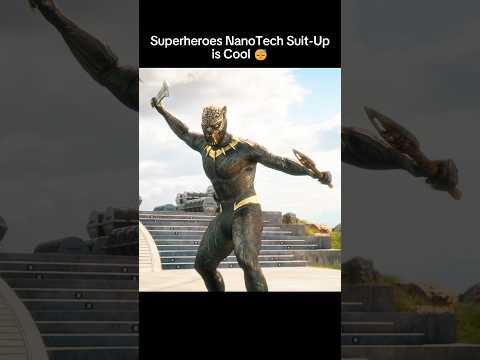 Superheroes Nano-Tech Vs Manual Suit-Ups โ ๏ธ #shorts