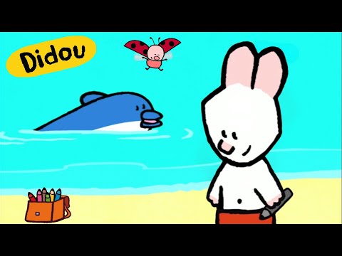 Didou dessine moi : Un Dauphin 🐬 | Compilation Enfants