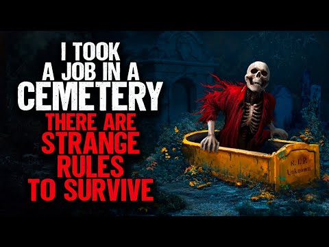I took a Job in a Cemetery. There are STRANGE RULES to Survive.