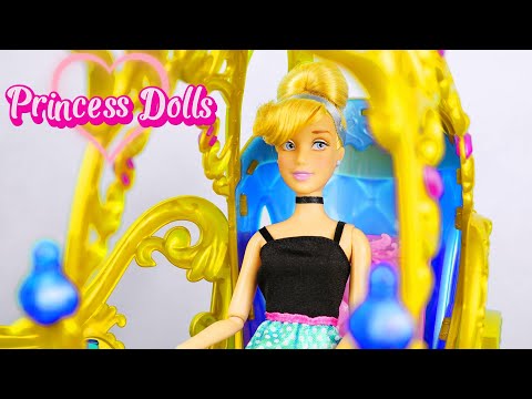 Barbie Dolls in  Castle Life | Princess Dress Up & Dollhouse Play
