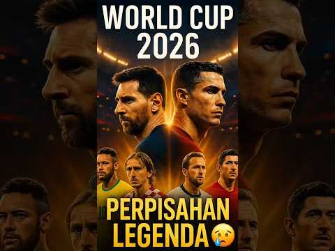Piala Dunia 2026: Perpisahan Terakhir Messi & Ronaldo! 😢⚽