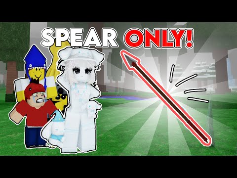 Can I Save ALL 4 Kids Using ONLY a SPEAR METHOD? // 99 Nights In the Forest