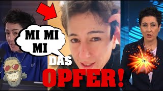 DUNJA HAYALI heult nach ihrer HETZE auf einem öffentlichen WC! 💥⚡️ in der OPFERROLLE!