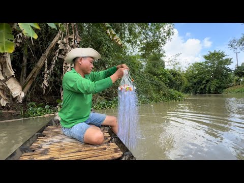 Mùa Nước Nổi Sắp Về Ra Sông Giăng Lưới Tối Về Lai Rai - TT2166