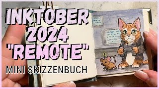 Speedpaint & Voiceover: INKtober 2024 "Remote" Tag 12