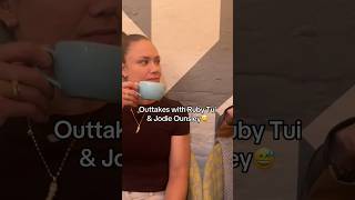 Ruby Tui & Jodie Ounsley Trailblazer Tea Bloopers 😂