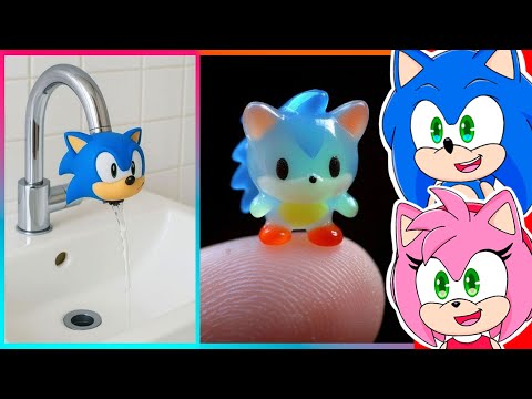 Sonic and Amy watch Amazing SONIC The Hedgehog Art That Is At Another Level