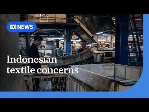 YouTube video thumbnail: Donald Trump’s Tariffs Threaten Indonesia’s Textile Industry