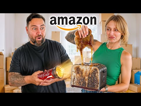ON TESTE LES PIRES OBJETS AMAZON EN CUISINE (il y a une pépite quand même)