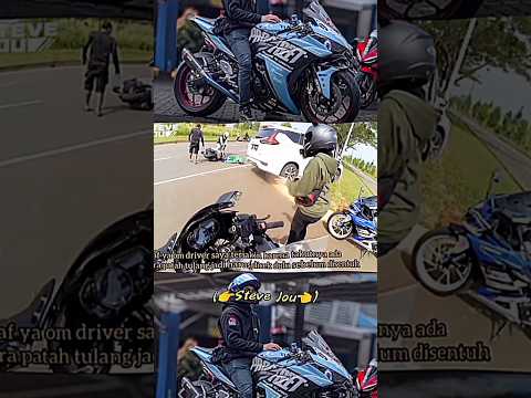 TOLONGIN BAPAK2 OJOL KC3L4K4'AN, SEMPAT GK S4D4RKAN DIRI KARNA TERB3NTUR!!#shortvideo #viralvideo