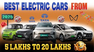 From 5 Lakhs to 20 Lakhs - Best ELECTRIC CARS to Buy in India | Electric Vehicles India