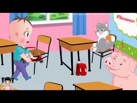 BabyBus - Tiki Mimi và Hoạt hình bé tập làm cô giáo