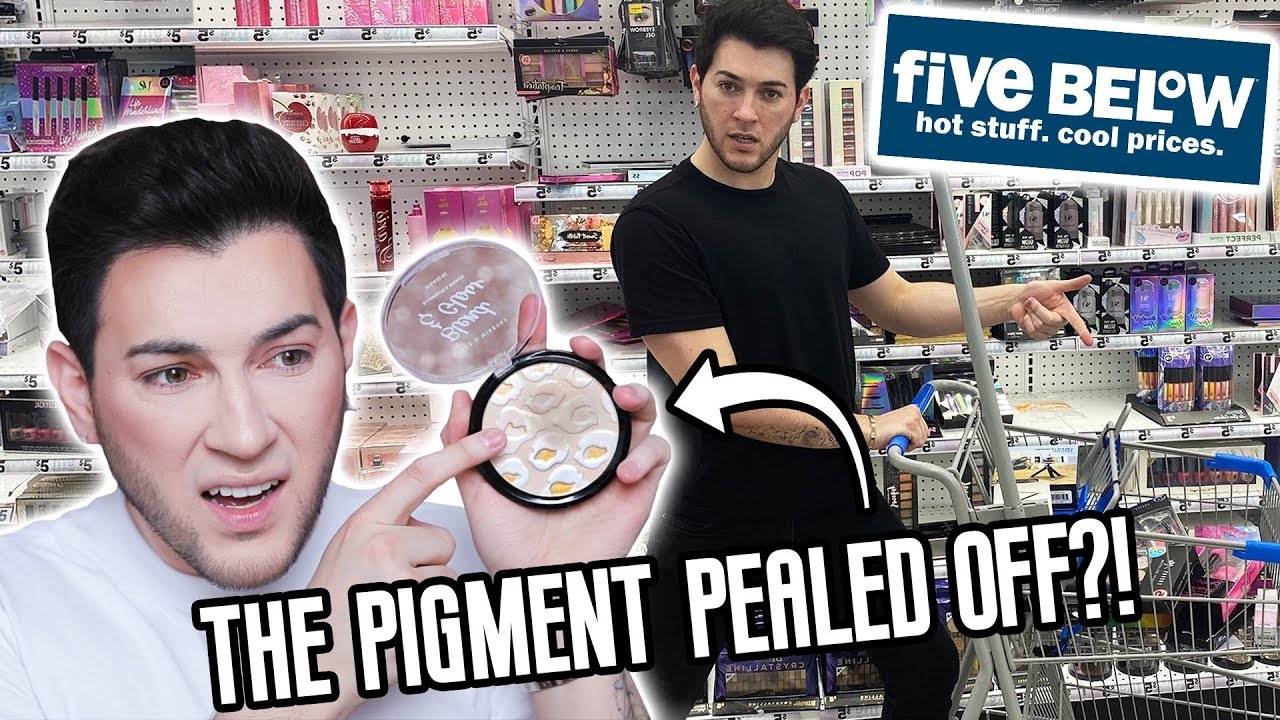I BOUGHT EVERY PIECE OF MAKEUP FROM 5 BELOW