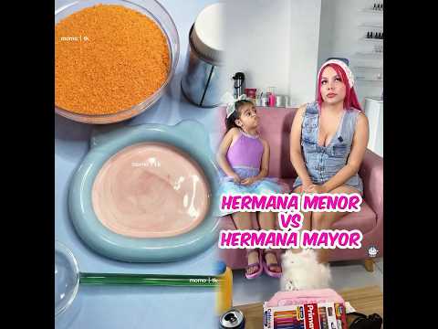 Hermana menor VS hermana mayor #comedy