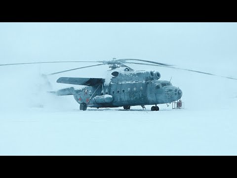 Вертолёт Ми-6 запуск в музее