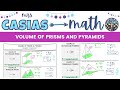Calculating Volumes of Prisms and Pyramids
