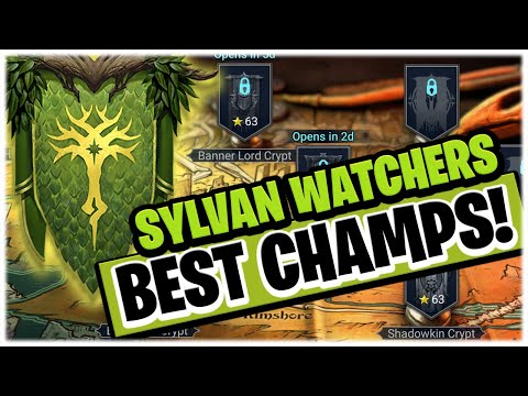 BUILD THESE NOW for Sylvan Faction Crypt Release! | RAID Shadow Legends