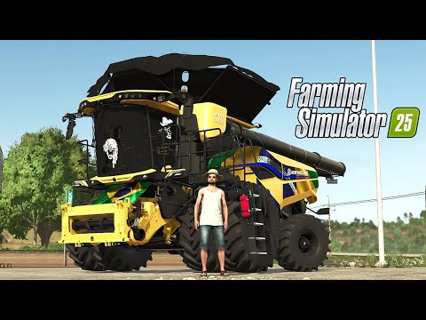 NOVA NEW HOLLAND CR11 BR - FARMING SIMULATOR 25 #79