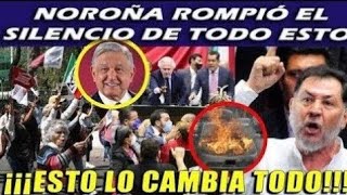 ¡AHORITA! NOROÑA ROMPIÓ EL SILENCIO; TREMENDO MADRAZO