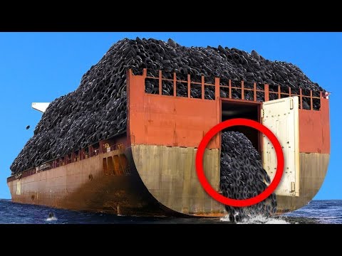 2 मिलियन टायर्स समंदर मे फेंक दिए गए, परिणाम हैरान करने वाल है।Million Tires Dumped Into the Ocean