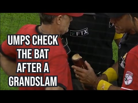Cardinals ask to check hitters bat after he hits a grand slam, a breakdown