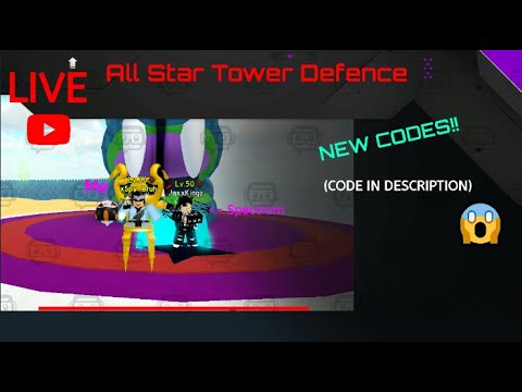 All Star Tower Defense Code April 08 2021