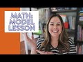 Model Lesson Best Practices