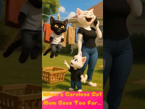When a Careless Cat Mom Goes Too Far… #emotionalstory #kucingtiktok #catstory #meoww #aicat