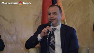 Conférence organisée par Le Mouvement Arménien sur l’économie  avec Monsieur Zareh Sinanyan