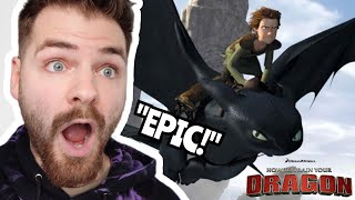 REACTING to How To Train Your Dragon "Test Drive" (REACTION)