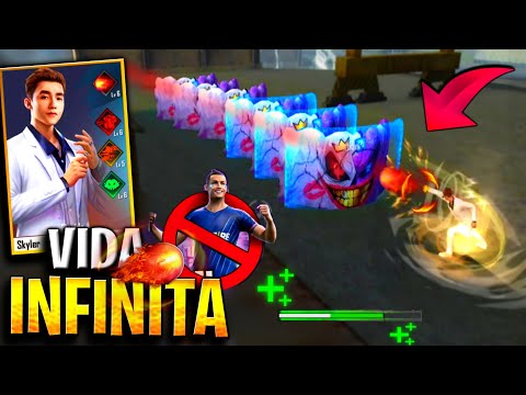 ADIOS CR7? EL PODER DEL NUEVO PERSONAJE SKILER (VIDA INFINITA ROMPE HIELOS)  FREEFIRE