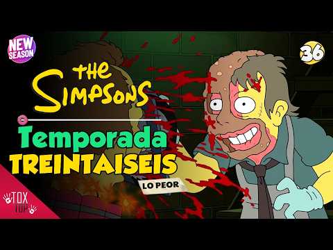 Los Simpson: Lo PEOR de la Temporada 36 | Resumen de Temporada