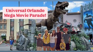 Universal Studios Florida Mega Movie Parade 2025 | Parade with Fan-Favorite Characters!