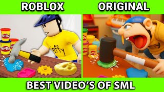 SML Movie vs SML ROBLOX: BEST SML VIDEOS ! Side by Side