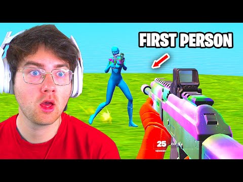 I Hosted a First Person Tournament in Fortnite (new ballistic mode is crazy)