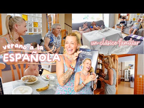 🇪🇸 VERANO a la ESPAÑOLA 🤪  ¿Qué pasa con la bisa? 🤷🏼‍♀️ todos malos + un clásico familiar | VLOG