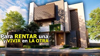 PROYECTO de DOS CASAS en UNA que TE ENCANTARÁ