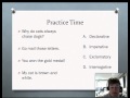 Types of Sentences and Their Functions