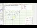 Evaluating Definite Integrals and Substitutions