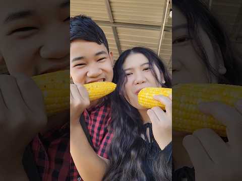 อร่อยยย 🌽 #funny #comedy