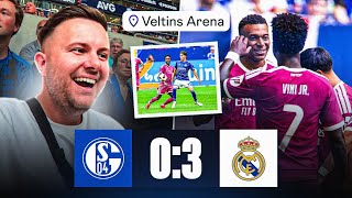 Der GRÖẞTE FIEBERTRAUM 💙😂 Schalke 04 vs Real Madrid STADION VLOG 🏟️